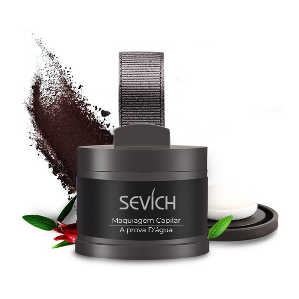 (Compre 1 - Leve 2) Maquiagem para Cabelo a prova D'agua - SEVÍCH ✅