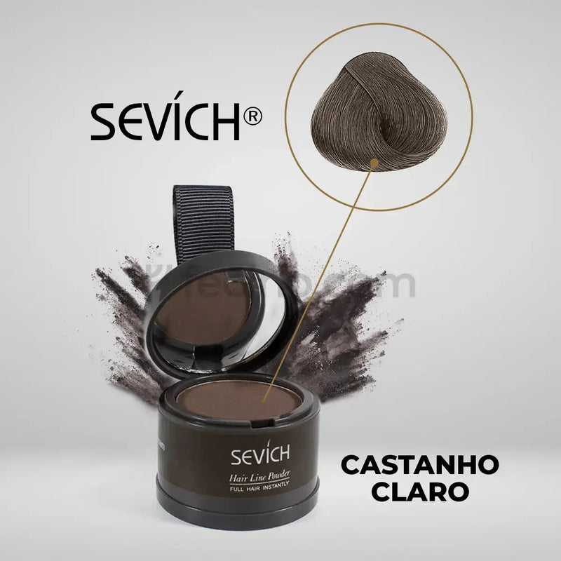 Sevích® - Tinta de Cabelo em Pó Cobre Todos os Fios Brancos (Leve 2, Pague 1)