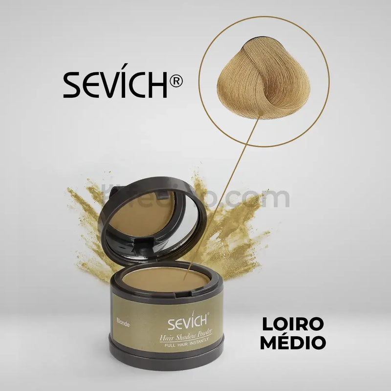 Sevích® - Tinta de Cabelo em Pó Cobre Todos os Fios Brancos (Leve 2, Pague 1)