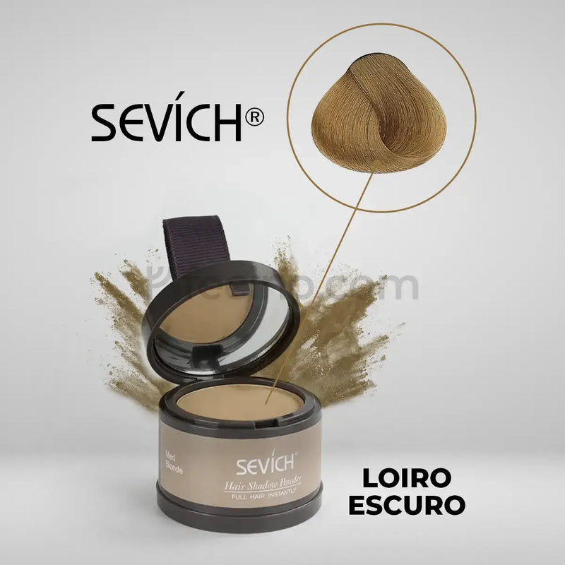 Sevích® - Tinta de Cabelo em Pó Cobre Todos os Fios Brancos (Leve 2, Pague 1)