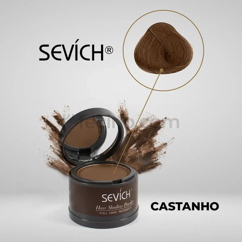 Sevích® - Tinta de Cabelo em Pó Cobre Todos os Fios Brancos (Leve 2, Pague 1)