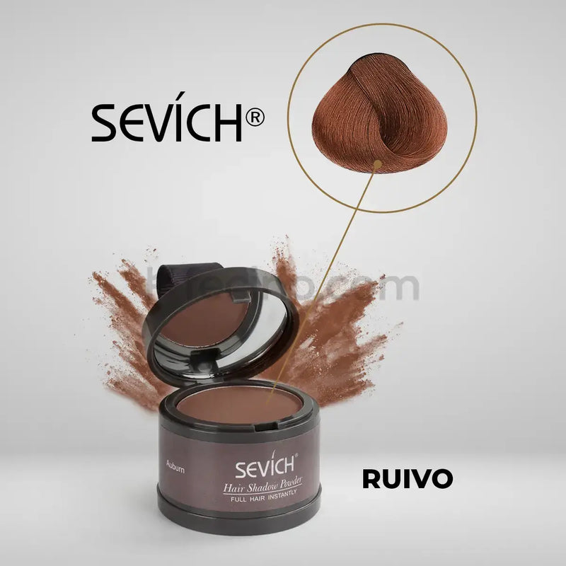 Sevích® - Tinta de Cabelo em Pó Cobre Todos os Fios Brancos (Leve 2, Pague 1)