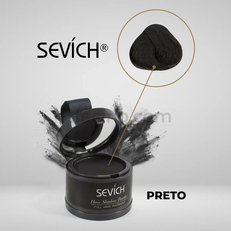 Sevích® - Tinta de Cabelo em Pó Cobre Todos os Fios Brancos (Leve 2, Pague 1)