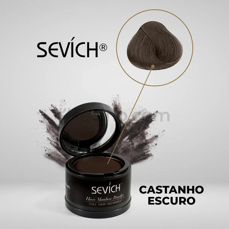 Sevích® - Tinta de Cabelo em Pó Cobre Todos os Fios Brancos (Leve 2, Pague 1)