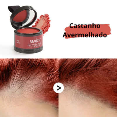 (Compre 1 - Leve 2) Maquiagem para Cabelo a prova D'agua - SEVÍCH ✅