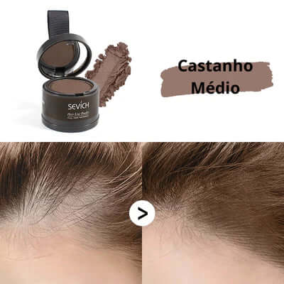 (Compre 1 - Leve 2) Maquiagem para Cabelo a prova D'agua - SEVÍCH ✅