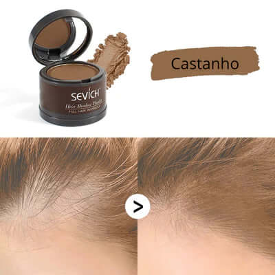 (Compre 1 - Leve 2) Maquiagem para Cabelo a prova D'agua - SEVÍCH ✅