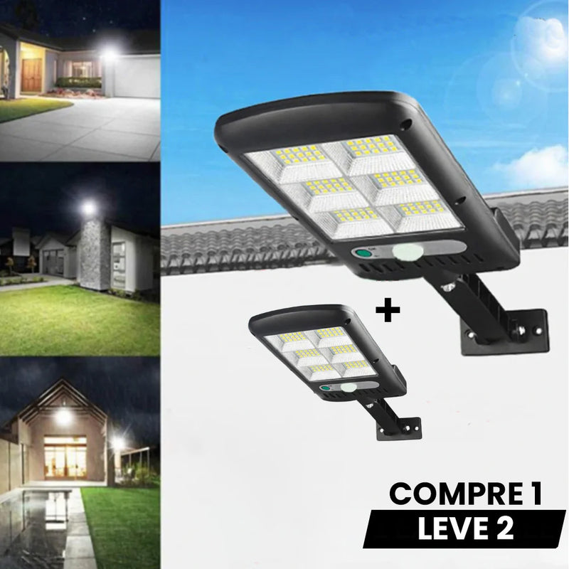 IlluminateSolar™ -Mini poste movido a energia solar