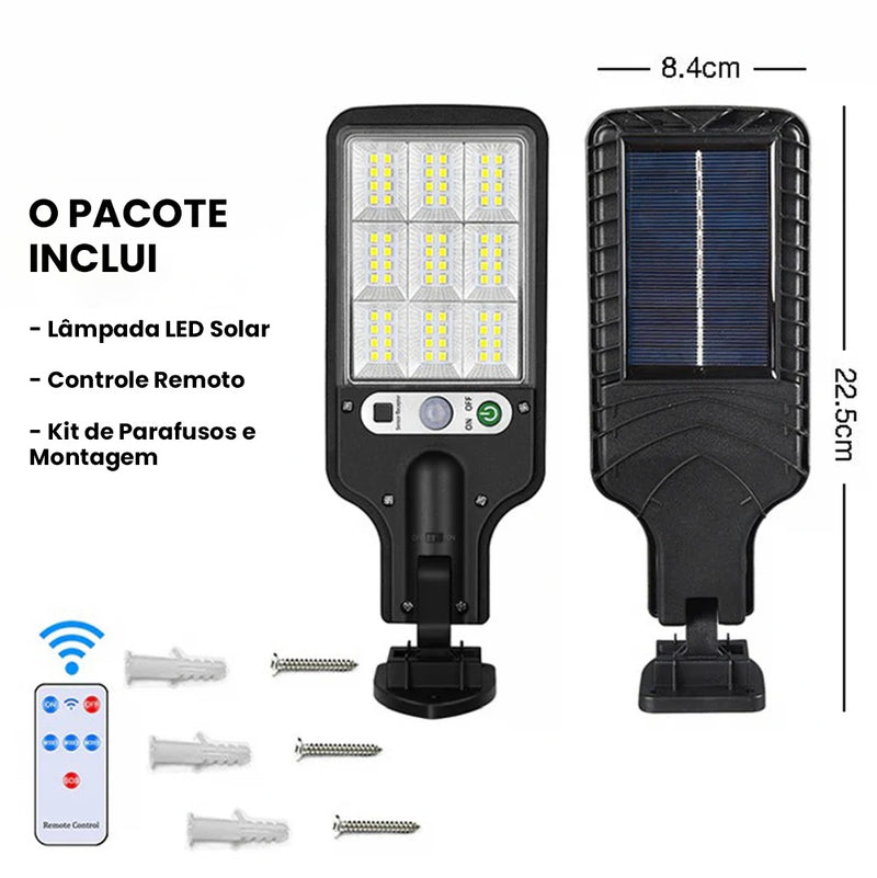 IlluminateSolar™ -Mini poste movido a energia solar