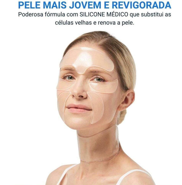 Silicone Rejuvenex™ - Adesivos Antirrugas.